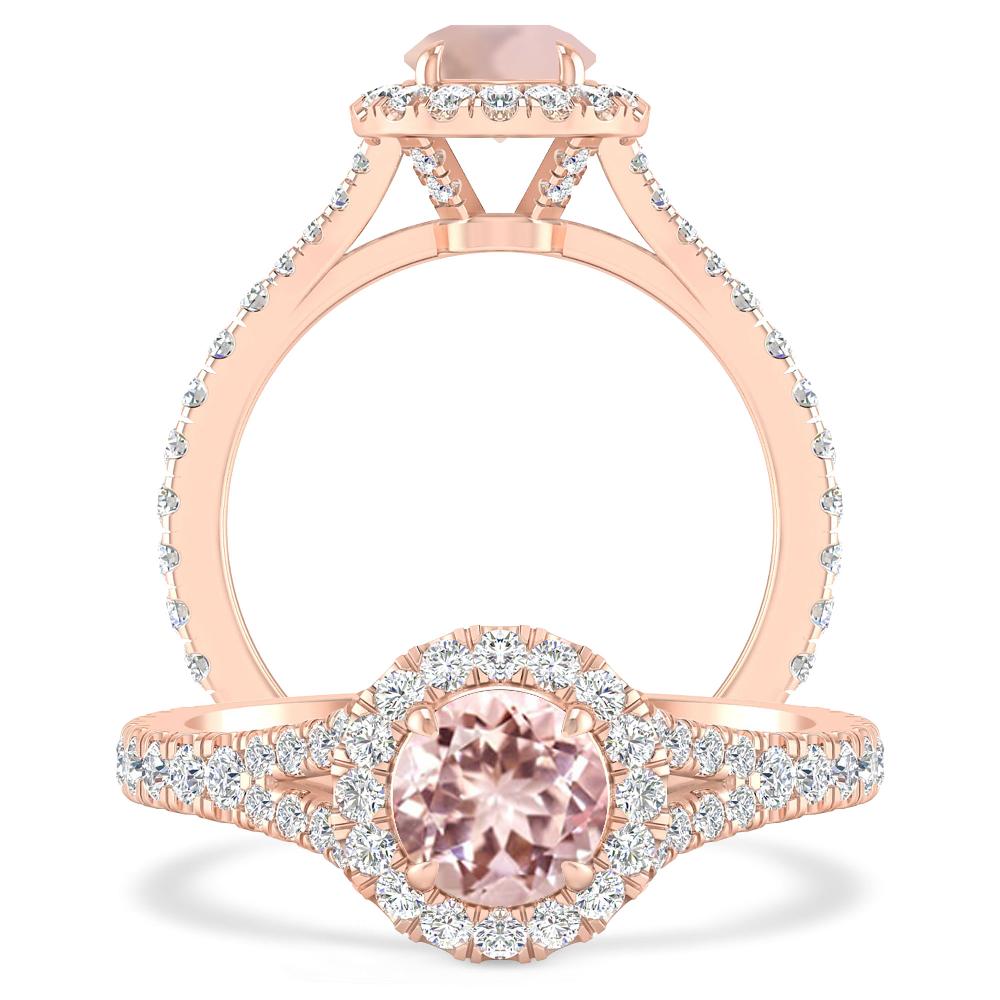 Rose Gold - Morganite