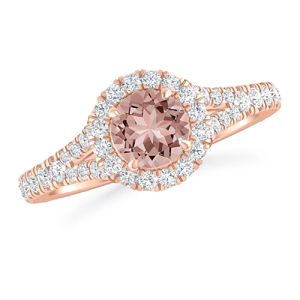 Rose Gold - Morganite