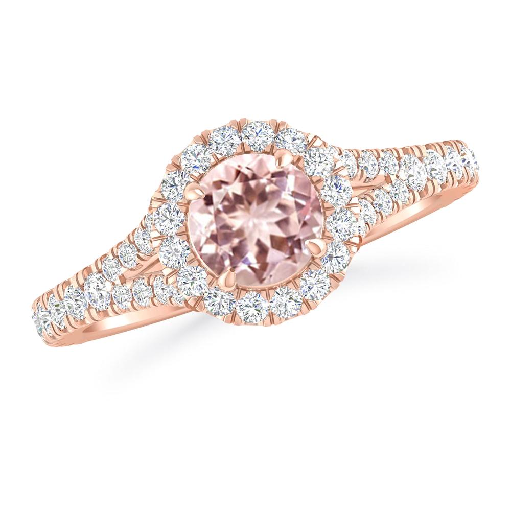 Rose Gold - Morganite