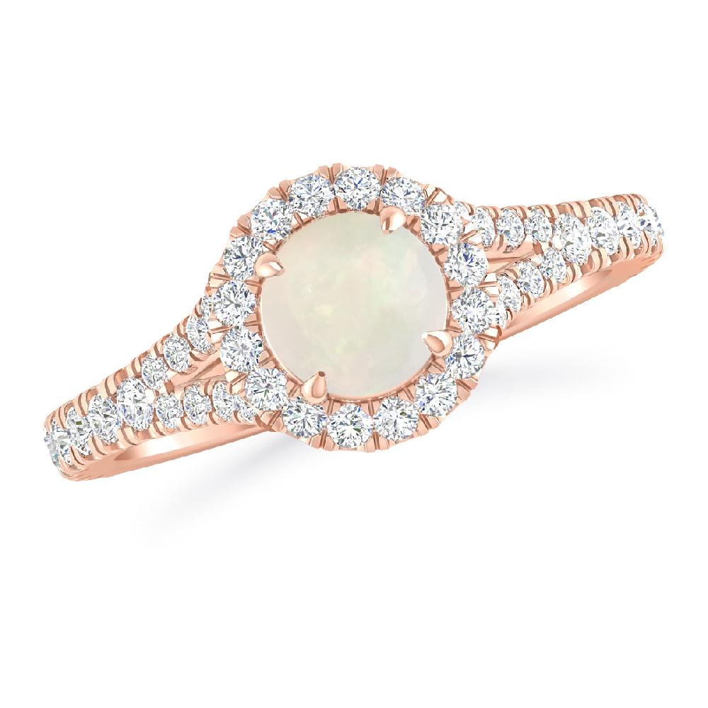 Rose Gold - Opal