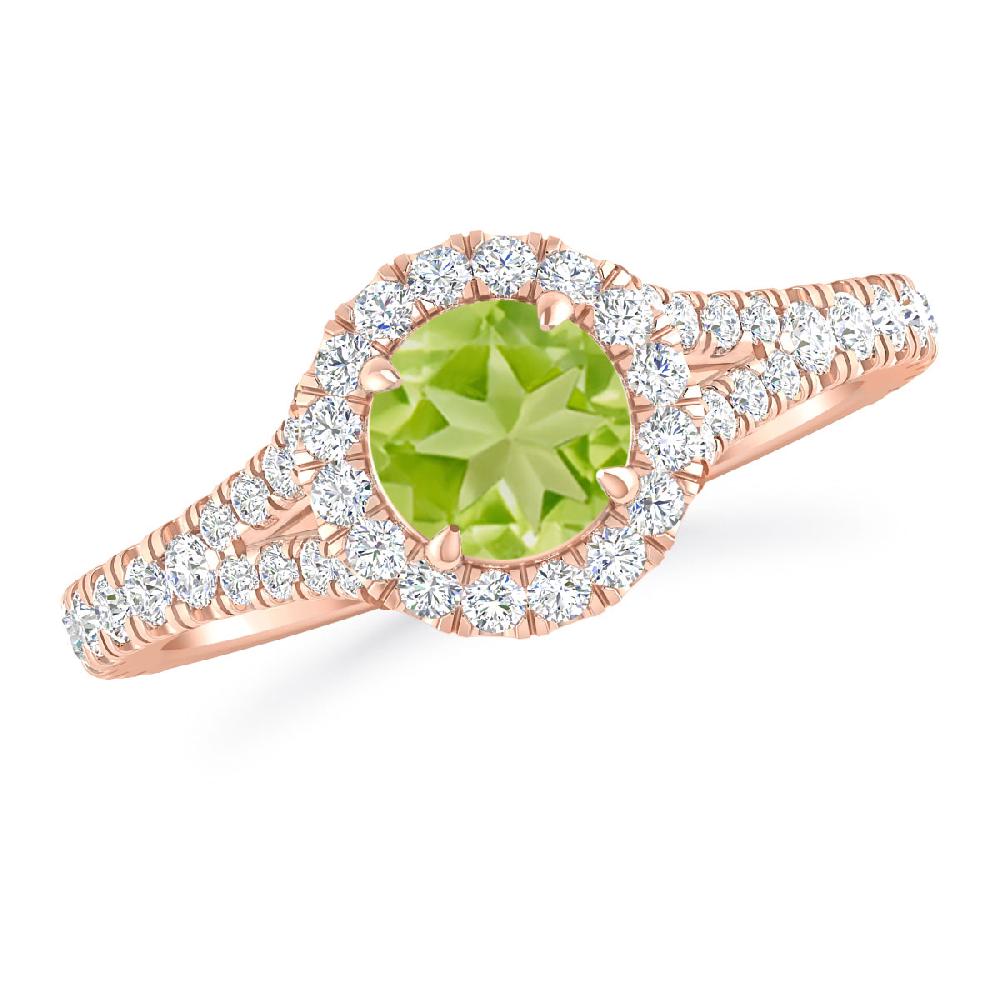 Rose Gold - Peridot