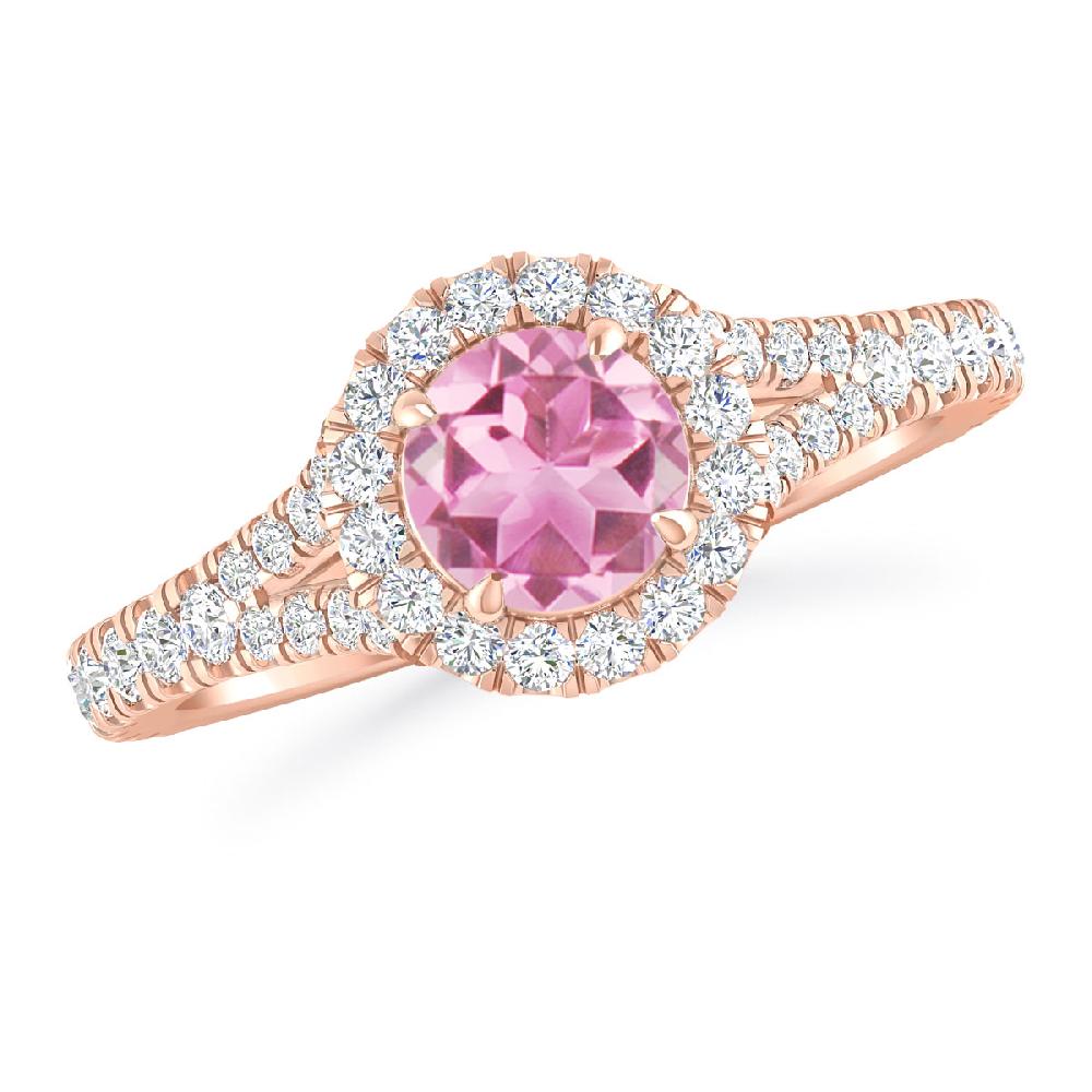 Rose Gold - Pink Tourmaline