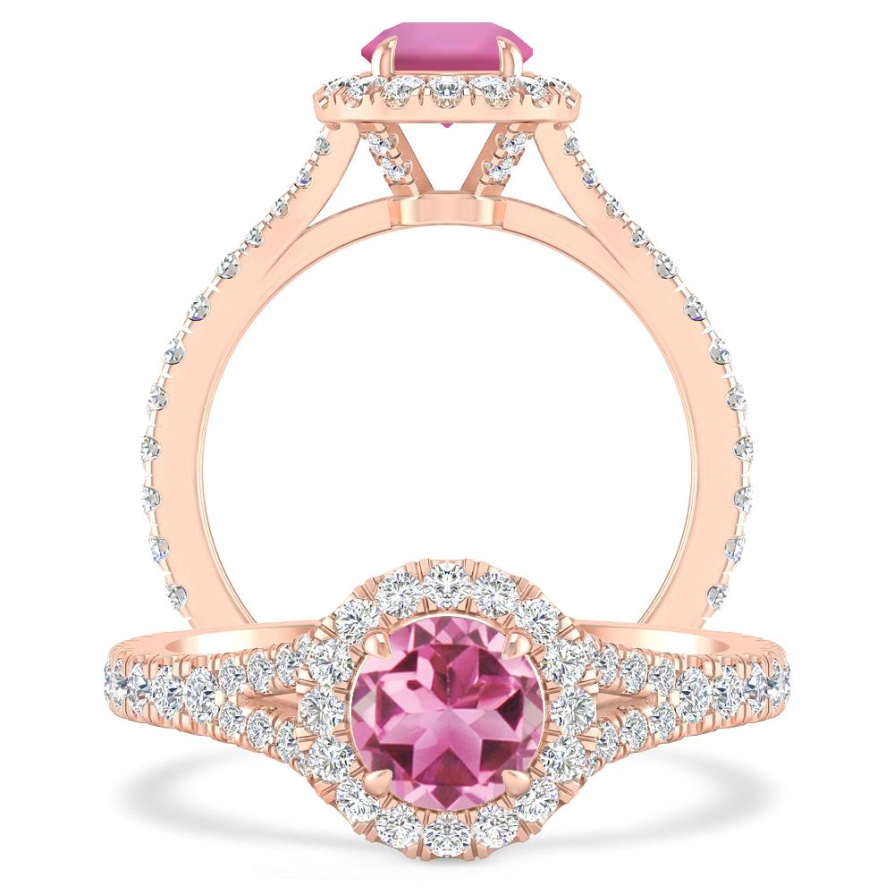 Rose Gold - Pink Tourmaline