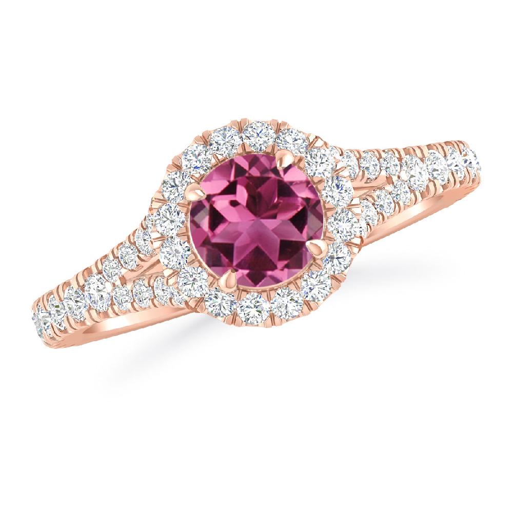 Rose Gold - Pink Tourmaline