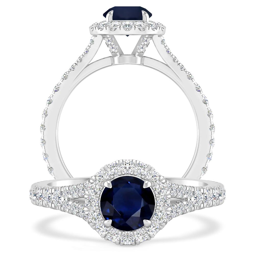 White Gold - Sapphire