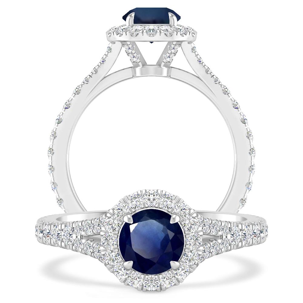 White Gold - Sapphire