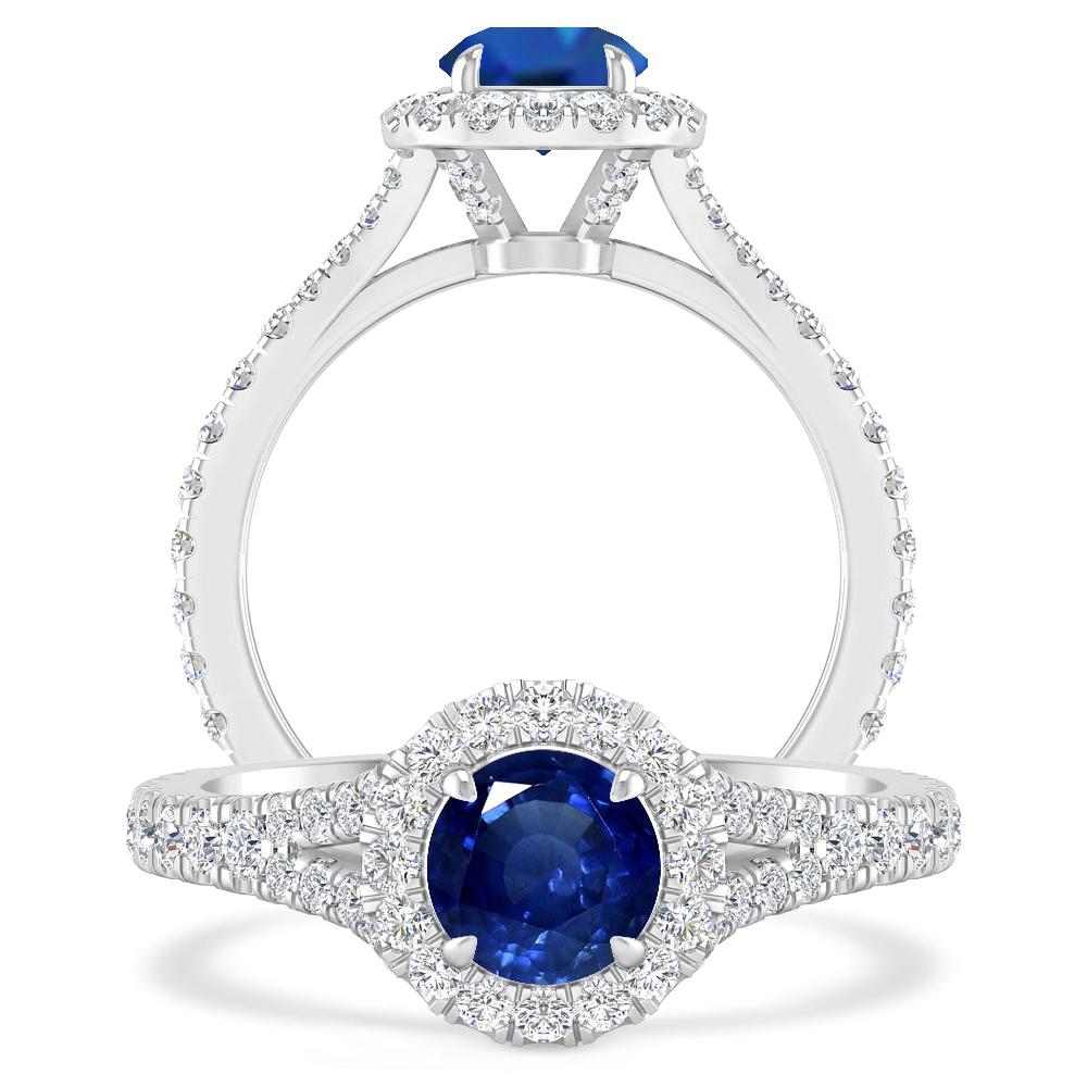 White Gold - Sapphire