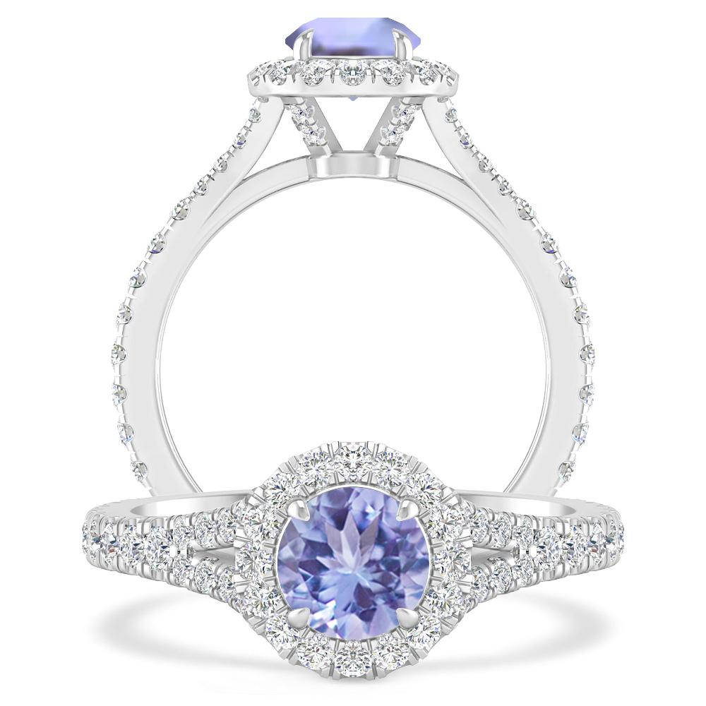 White Gold - Tanzanite