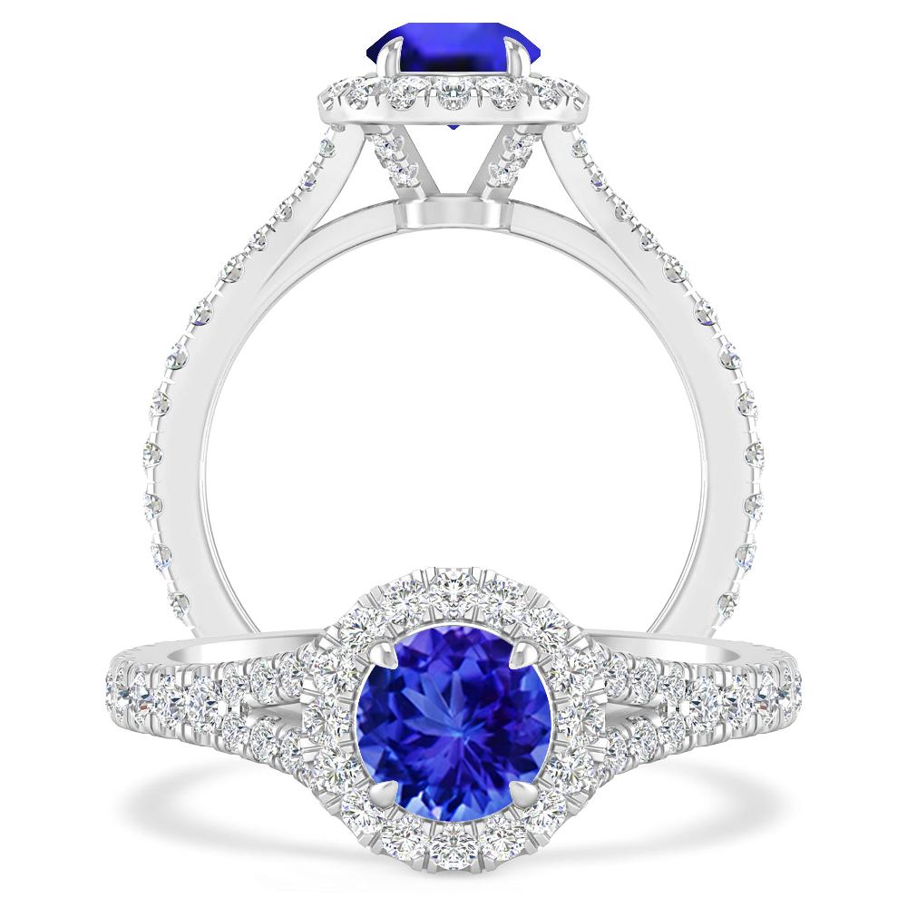 White Gold - Tanzanite