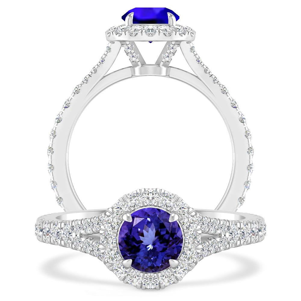 White Gold - Tanzanite