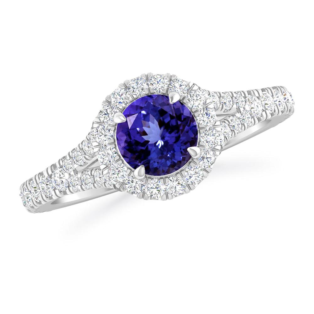 White Gold - Tanzanite