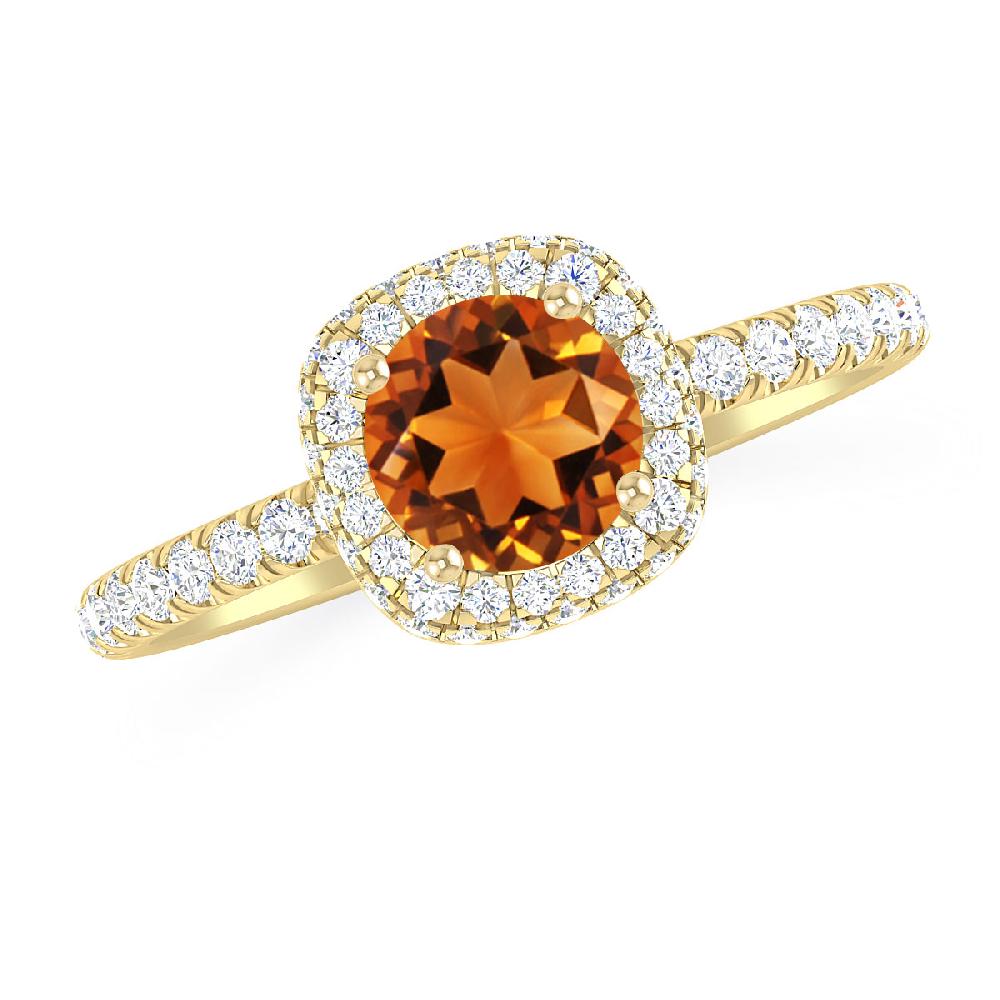 Yellow Gold - Citrine