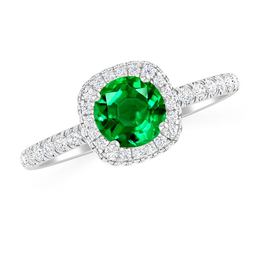 White Gold - Emerald