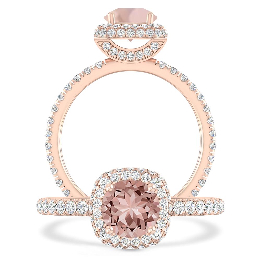 Rose Gold - Morganite