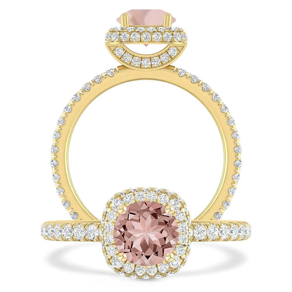 Yellow Gold - Morganite