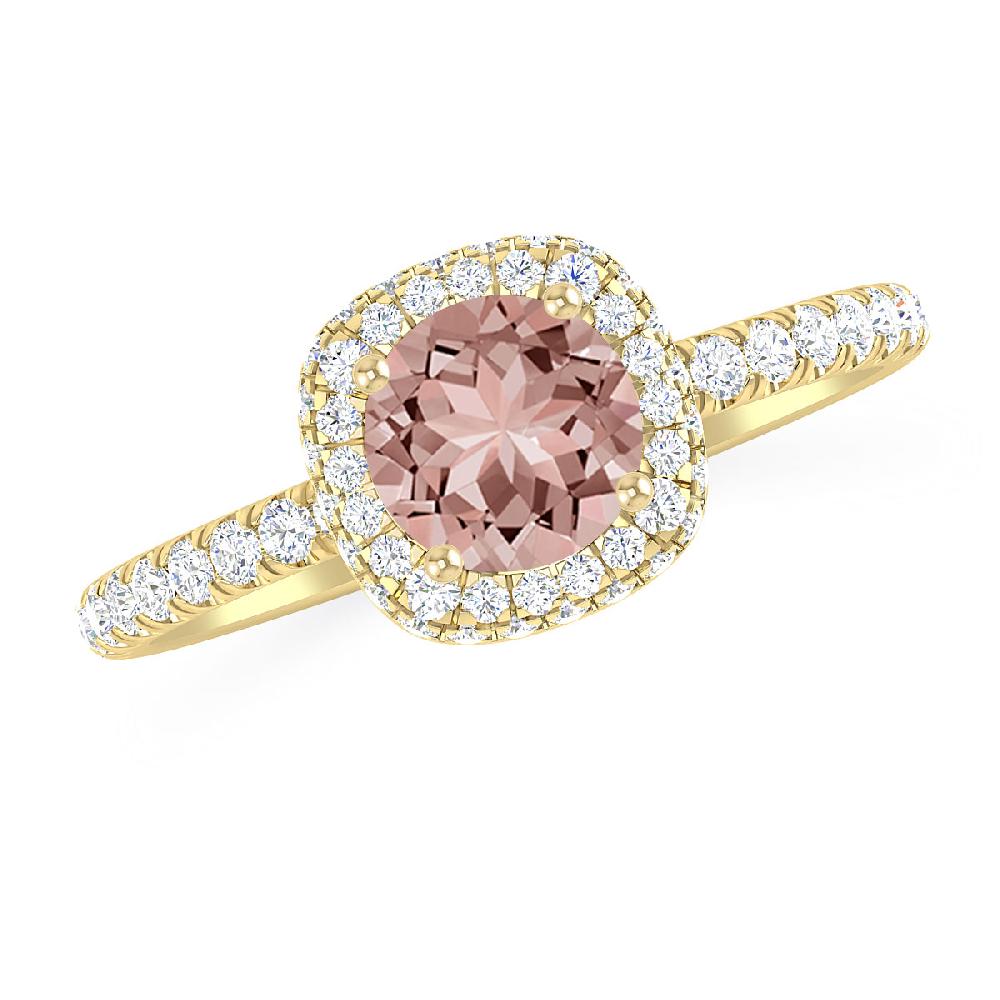 Yellow Gold - Morganite