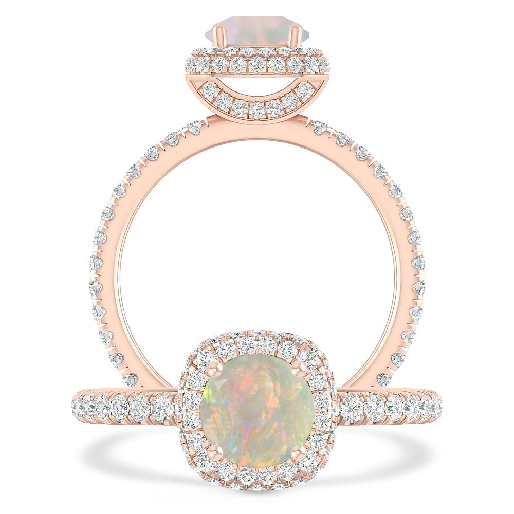 Rose Gold - Opal