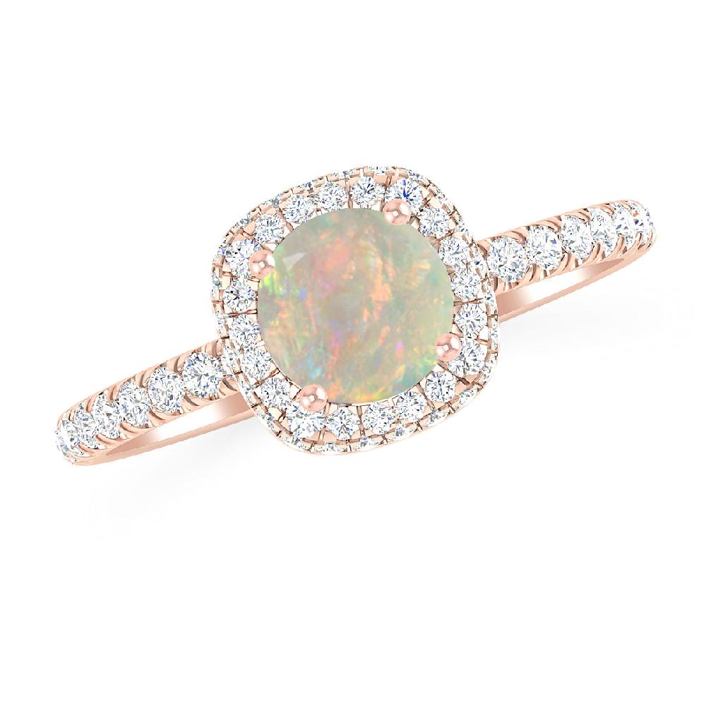 Rose Gold - Opal