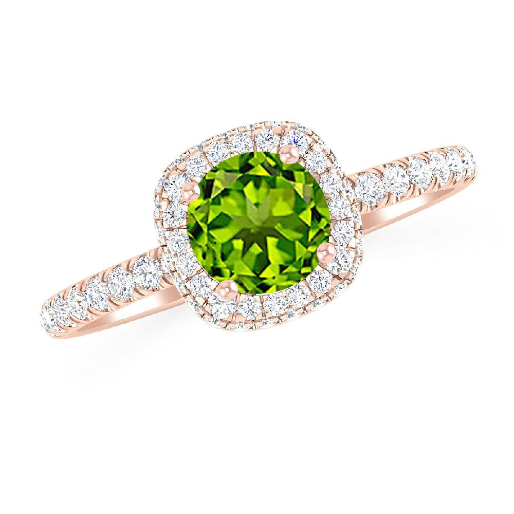 Rose Gold - Peridot