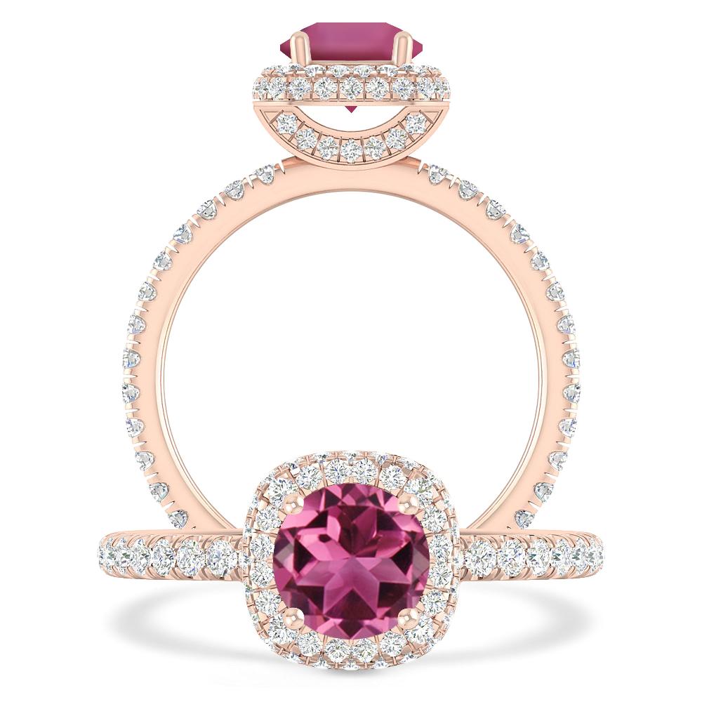 Rose Gold - Pink Tourmaline