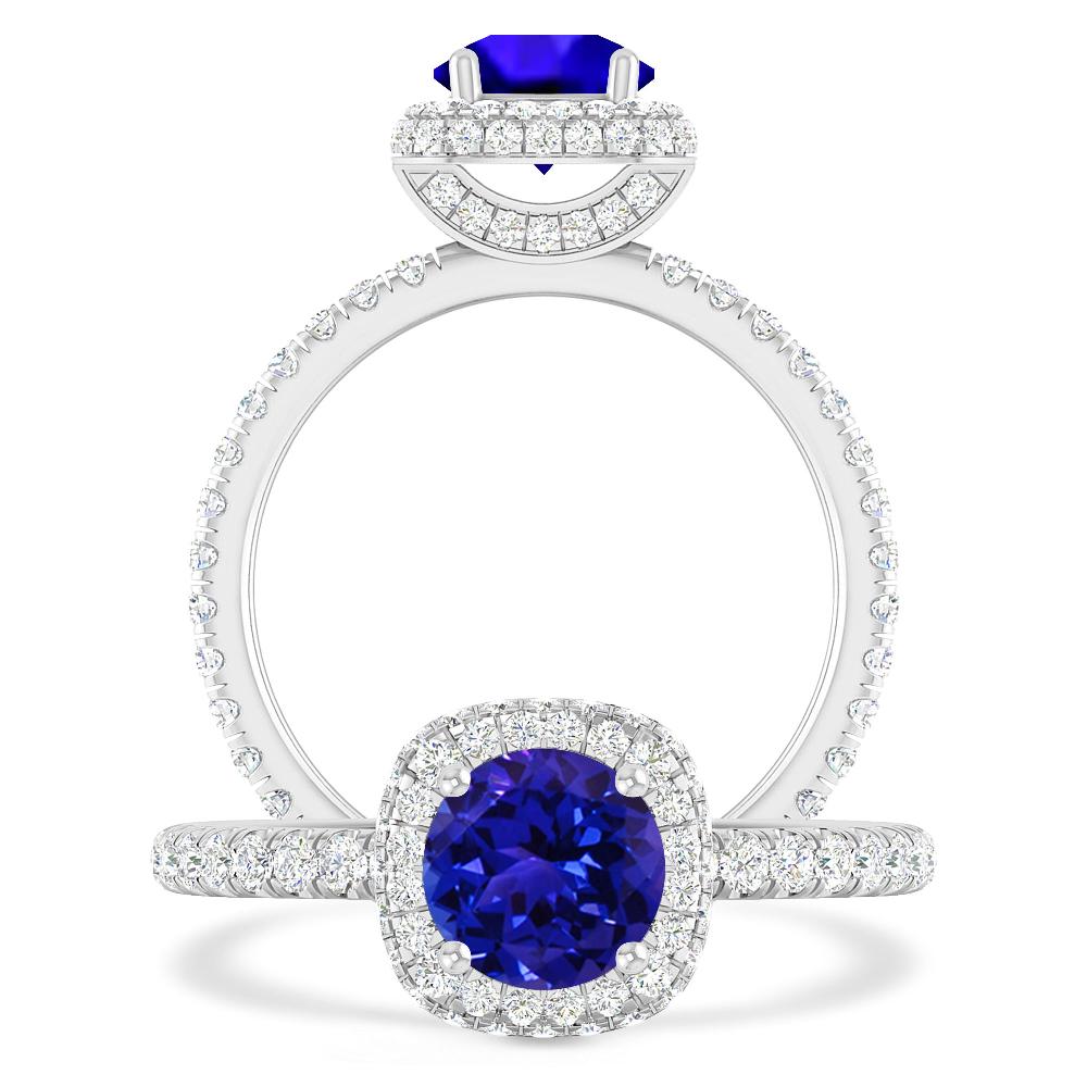 White Gold - Tanzanite