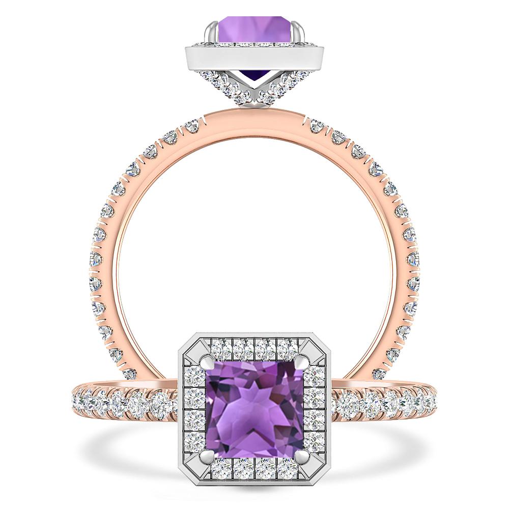 Rose Gold - Amethyst