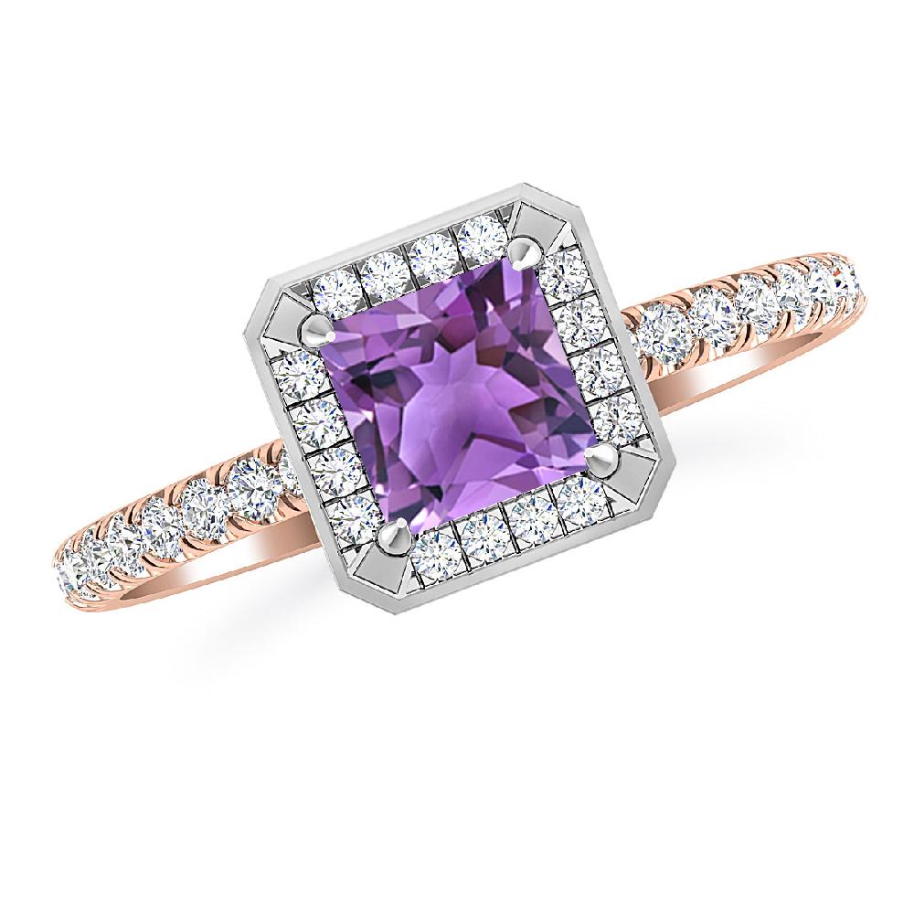 Rose Gold - Amethyst