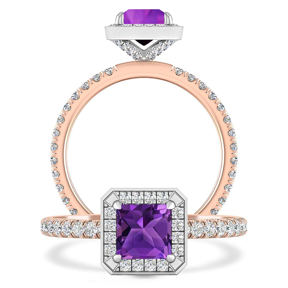 Rose Gold - Amethyst