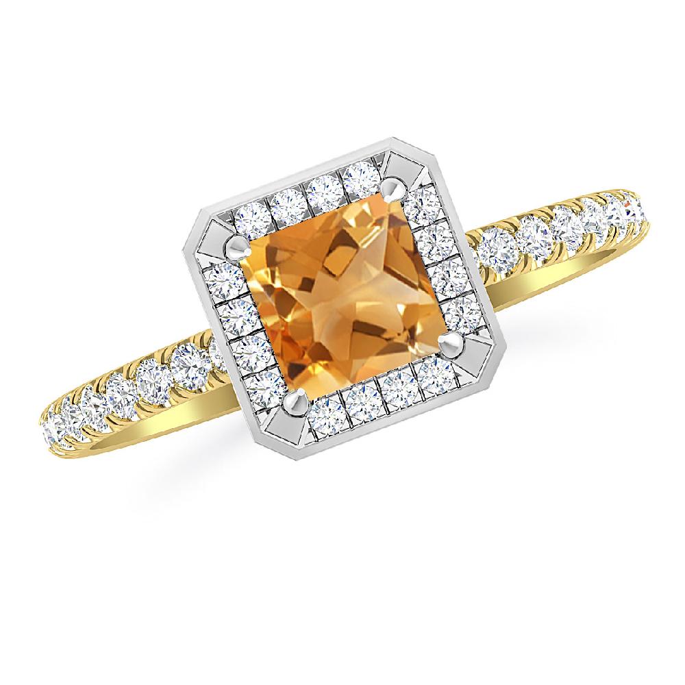 Yellow Gold - Citrine