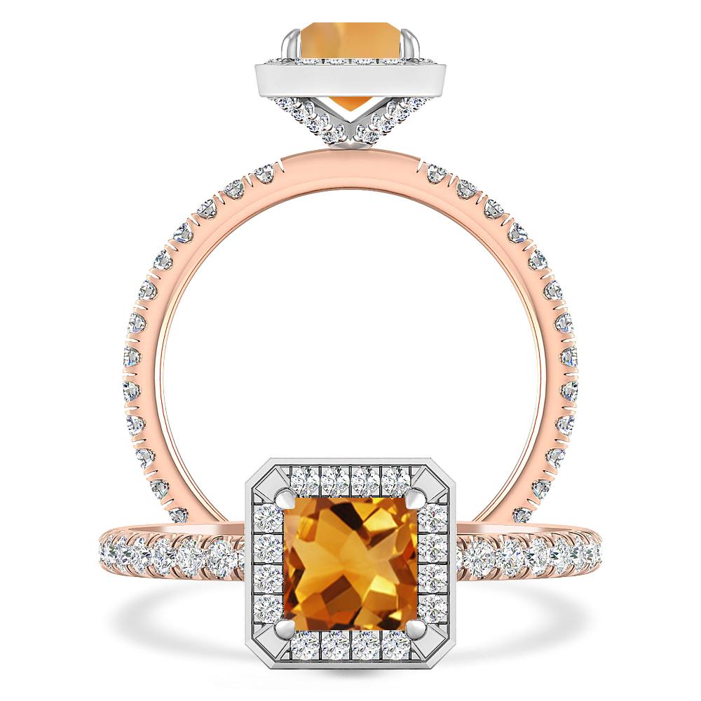 Rose Gold - Citrine