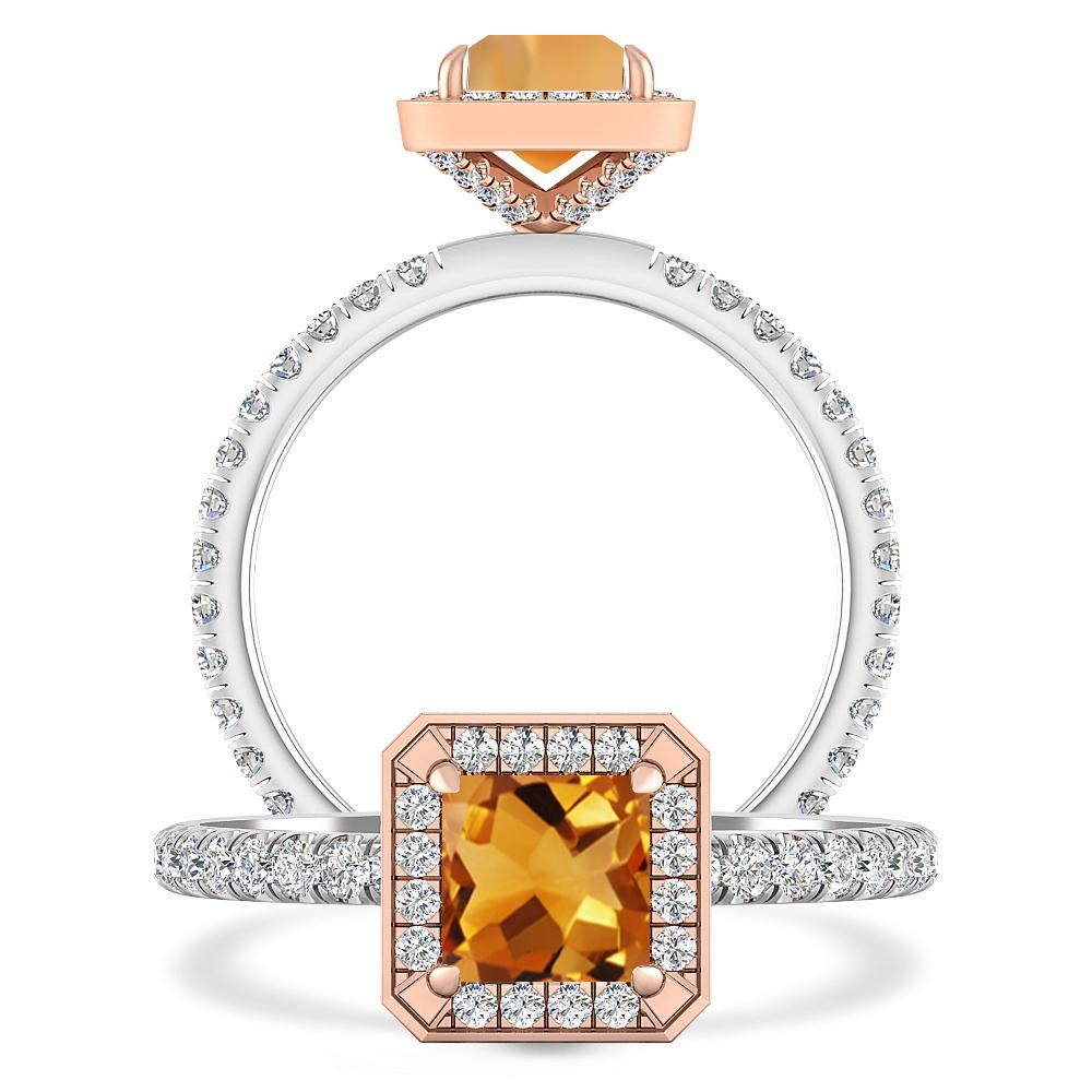 White Gold - Citrine