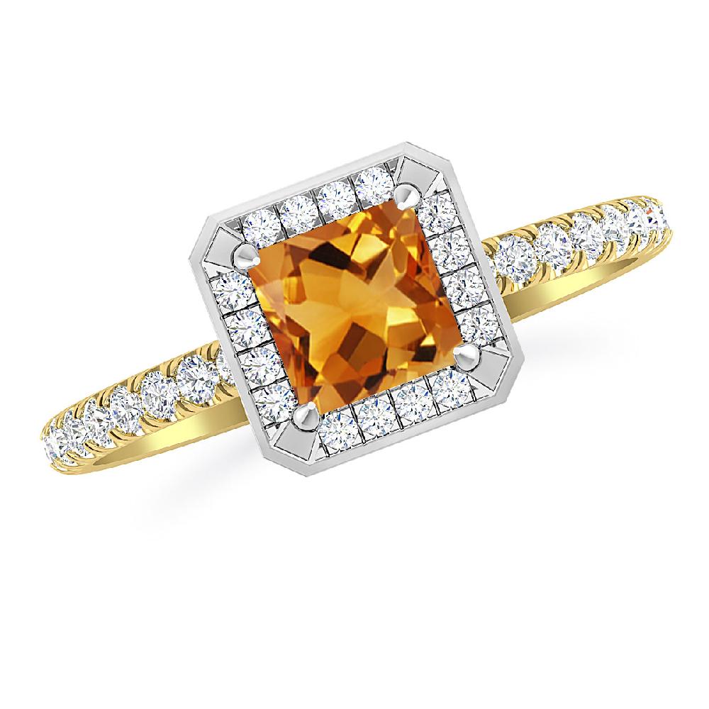 Yellow Gold - Citrine