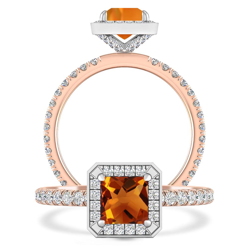 Rose Gold - Citrine