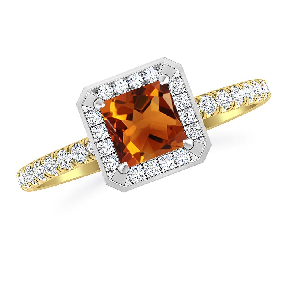 Yellow Gold - Citrine