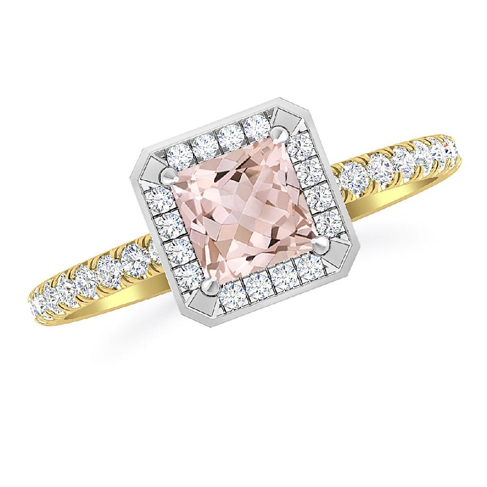 Yellow Gold - Morganite