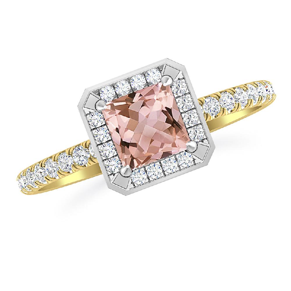 Yellow Gold - Morganite