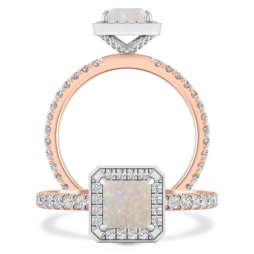 Rose Gold - Opal