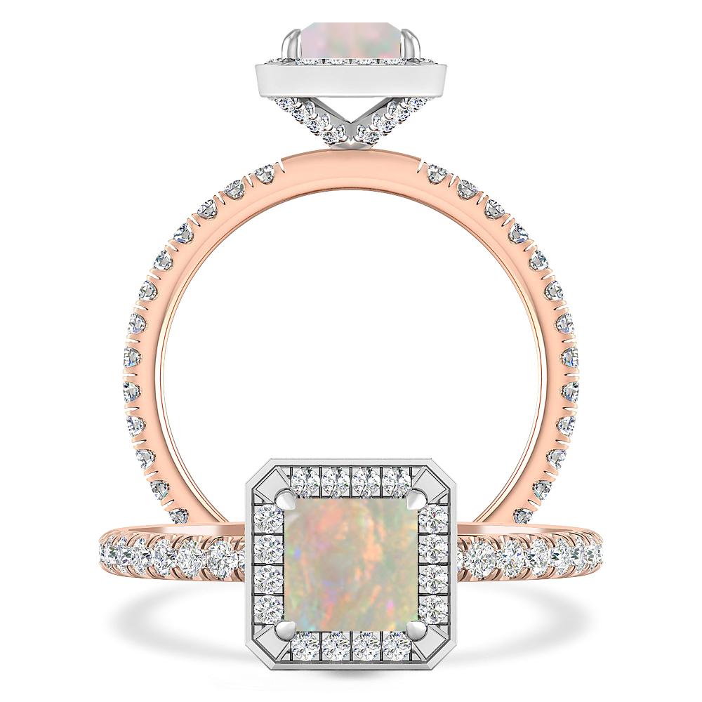 Rose Gold - Opal