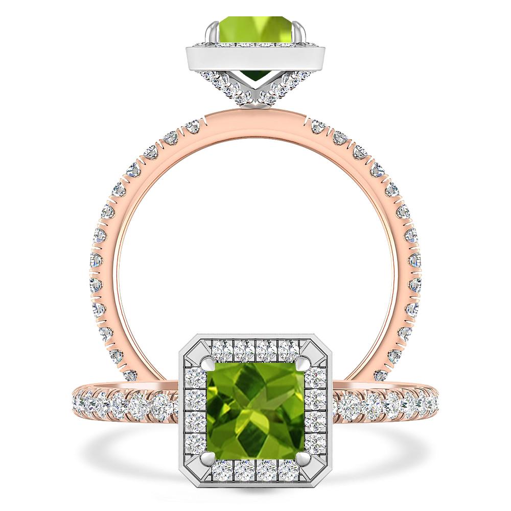 Rose Gold - Peridot