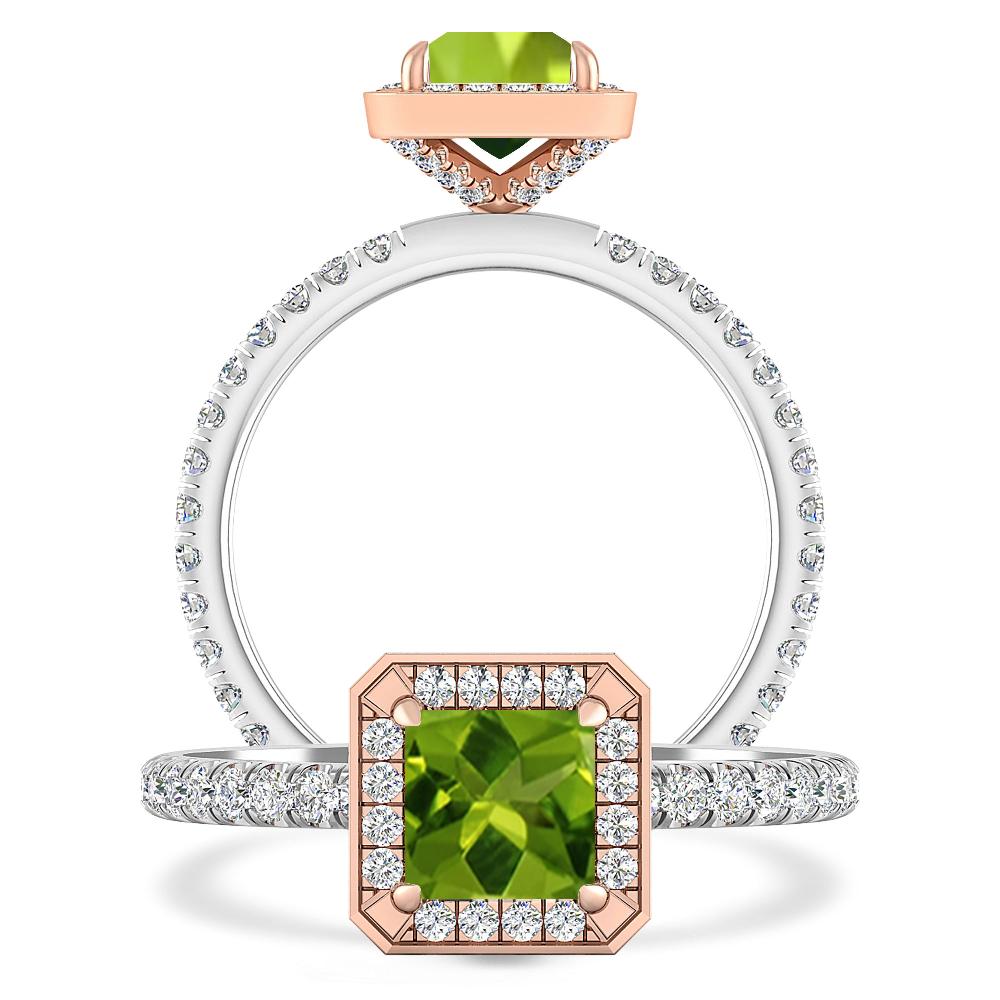 White Gold - Peridot