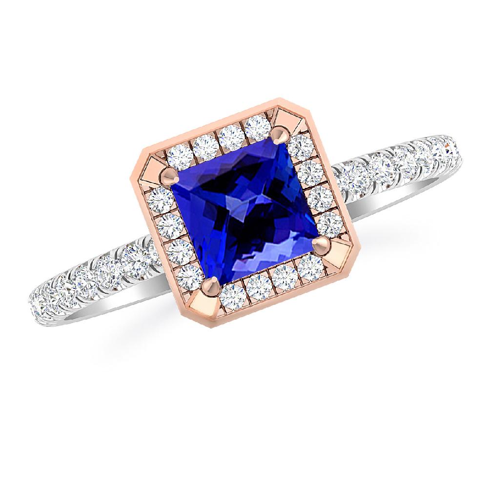 White Gold - Tanzanite