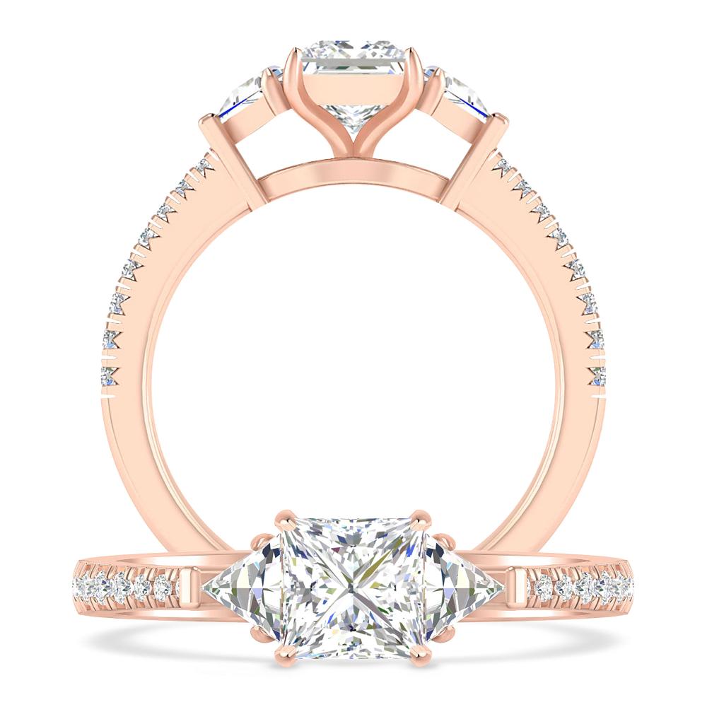 Rose Gold - Diamond