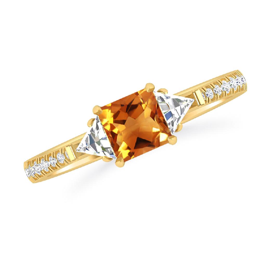 Yellow Gold - Citrine