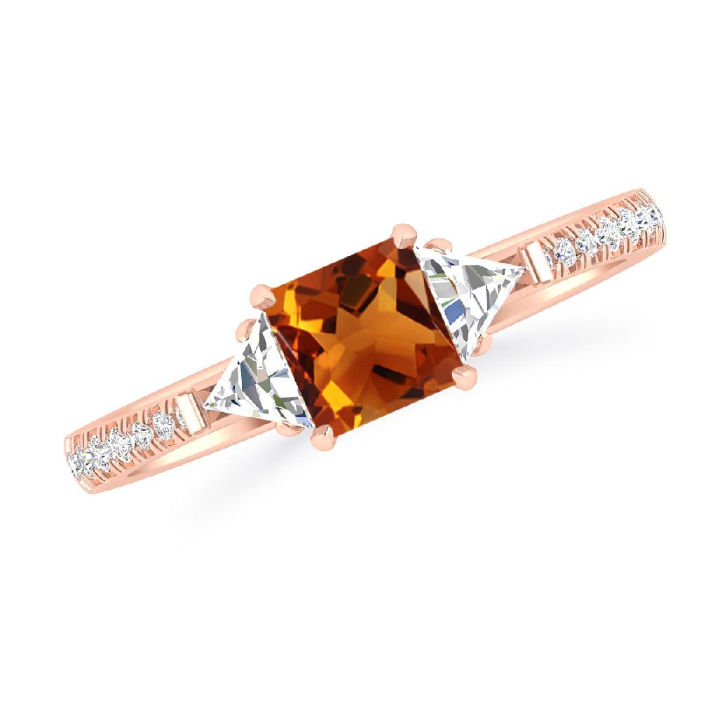 Rose Gold - Citrine