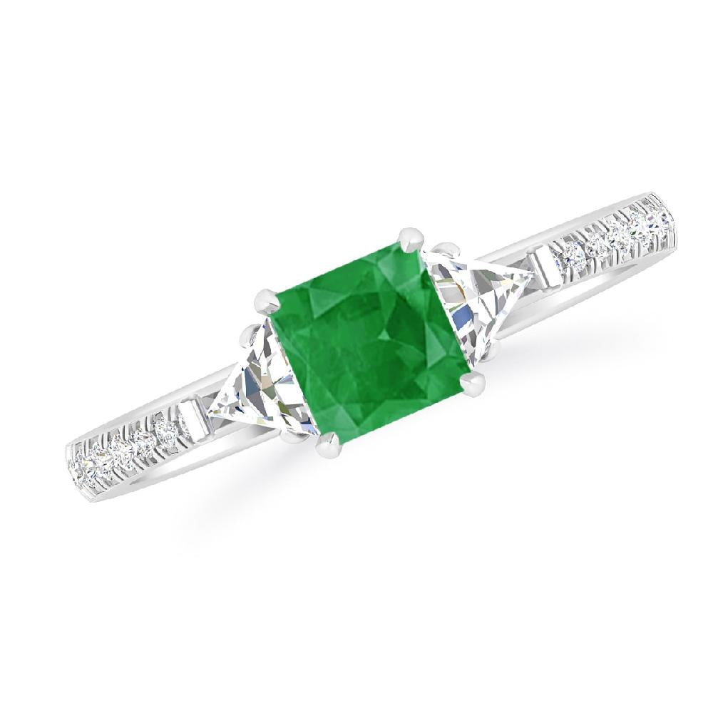 White Gold - Emerald