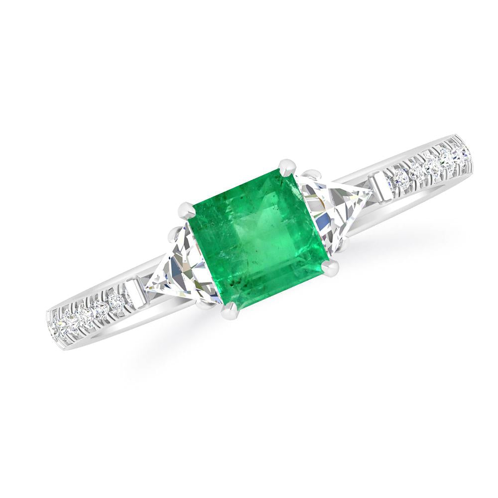 White Gold - Emerald