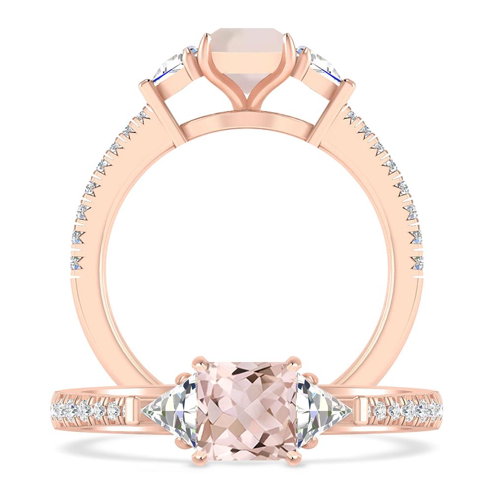 Rose Gold - Morganite