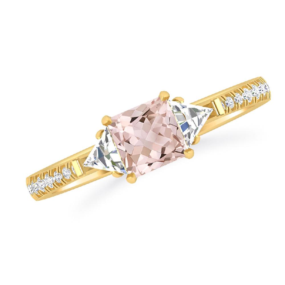 Yellow Gold - Morganite