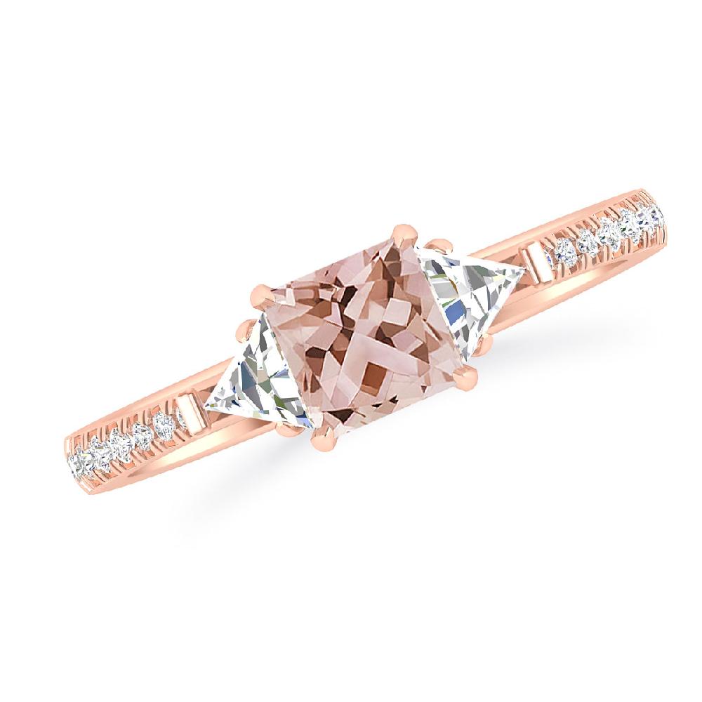 Rose Gold - Morganite