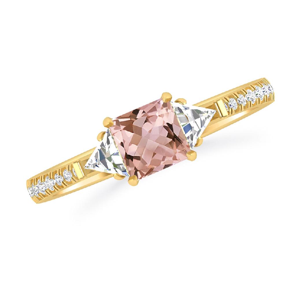 Yellow Gold - Morganite